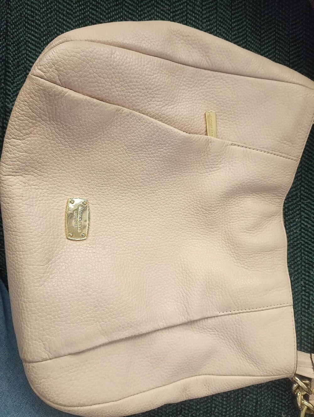MICHAEL Michael Kors Pebbled Leather Shoulder Bag - Blush Pink